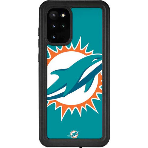 NFL Miami Dolphins Large Logo Galaxy S20 Plus Waterproof Case