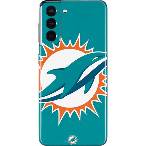 NFL Miami Dolphins Large Logo Galaxy S21 5G Skin