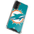 NFL Miami Dolphins Large Logo Galaxy S21 Plus 5G Clear Case