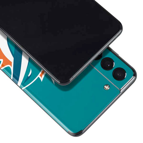 NFL Miami Dolphins Large Logo Galaxy S21 Plus 5G Skin