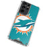 NFL Miami Dolphins Large Logo Galaxy S21 Ultra 5G Clear Case