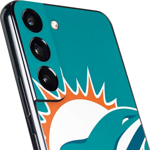 NFL Miami Dolphins Large Logo Galaxy S22 Plus Skin