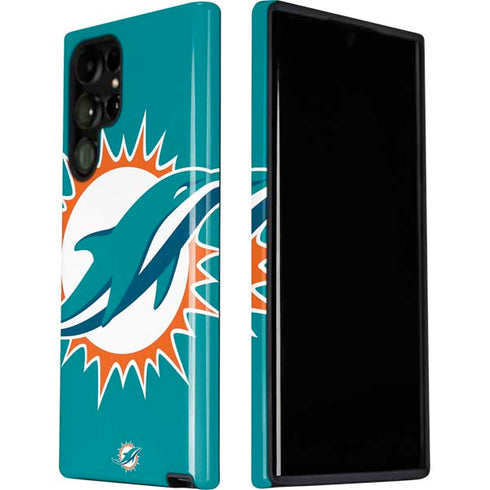 NFL Miami Dolphins Large Logo Galaxy S22 Ultra Pro Case