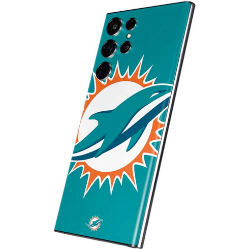 NFL Miami Dolphins Large Logo Galaxy S22 Ultra Skin