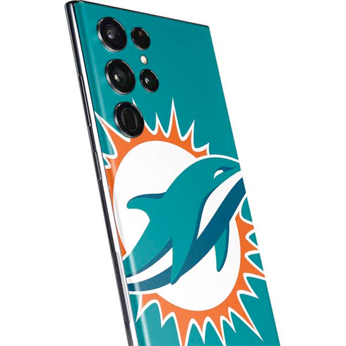 NFL Miami Dolphins Large Logo Galaxy S22 Ultra Skin