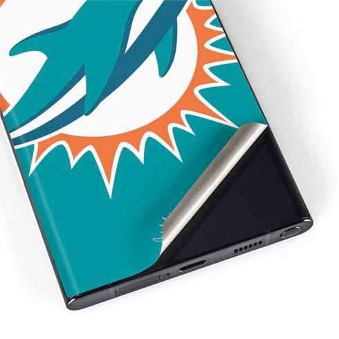 NFL Miami Dolphins Large Logo Galaxy S22 Ultra Skin