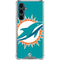 NFL Miami Dolphins Large Logo Galaxy S23 FE Clear Case