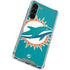 NFL Miami Dolphins Large Logo Galaxy S23 Plus Clear Case