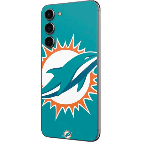 NFL Miami Dolphins Large Logo Galaxy S23 Plus Skin
