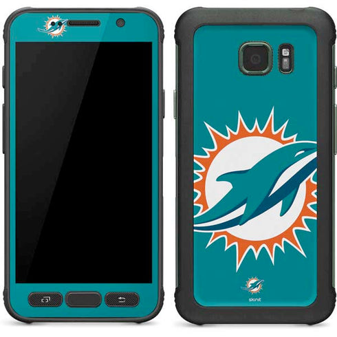 NFL Miami Dolphins Large Logo Galaxy S7 Active Skin