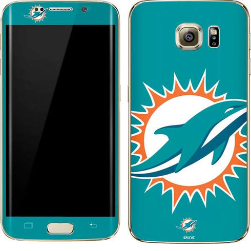 NFL Miami Dolphins Large Logo Galaxy S7 Edge Skin
