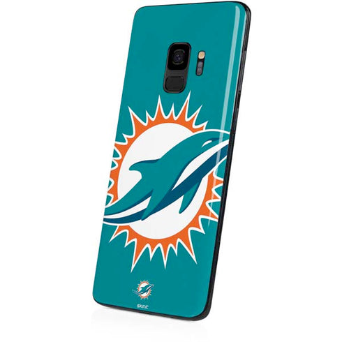 NFL Miami Dolphins Large Logo Galaxy S9 Skin