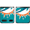 NFL Miami Dolphins Large Logo Galaxy Z Flip Skin