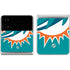 NFL Miami Dolphins Large Logo Galaxy Z Flip4 5G Skin