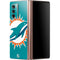 NFL Miami Dolphins Large Logo Galaxy Z Fold2 5G Skin