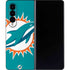 NFL Miami Dolphins Large Logo Galaxy Z Fold4 5G Skin