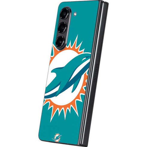 NFL Miami Dolphins Large Logo Galaxy Z Fold5 5G Skin