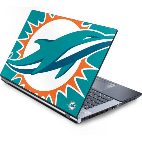 NFL Miami Dolphins Large Logo Generic Laptop Skin