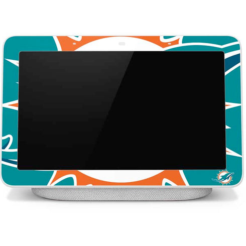 NFL Miami Dolphins Large Logo Google Home Hub Skin