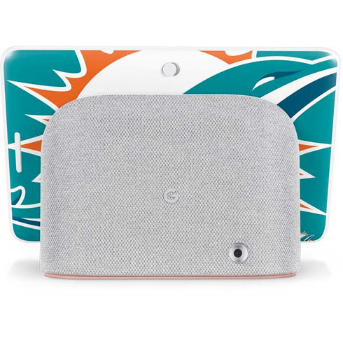 NFL Miami Dolphins Large Logo Google Home Hub Skin
