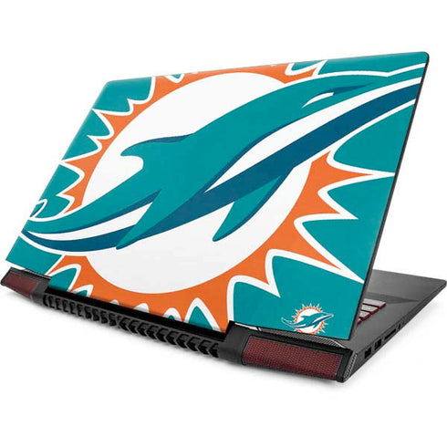 NFL Miami Dolphins Large Logo Lenovo IdeaPad Skin
