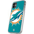 NFL Miami Dolphins Large Logo iPhone 11 Clear Case