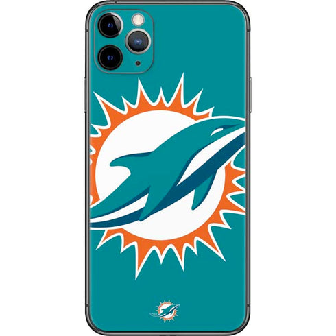 NFL Miami Dolphins Large Logo iPhone 11 Pro Max Skin