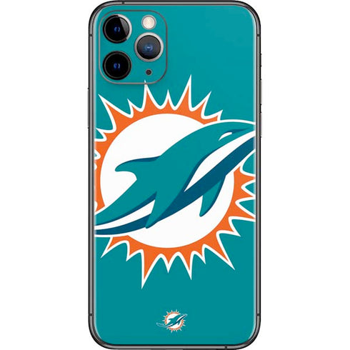 NFL Miami Dolphins Large Logo iPhone 11 Pro Skin