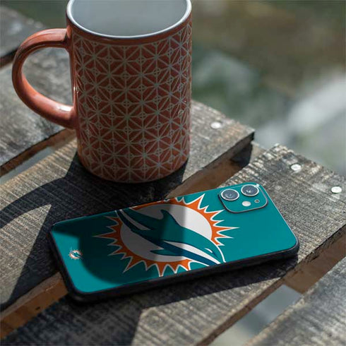 NFL Miami Dolphins Large Logo iPhone 11 Skin