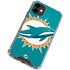 NFL Miami Dolphins Large Logo iPhone 12 Clear Case