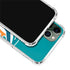NFL Miami Dolphins Large Logo iPhone 12 Pro Clear Case