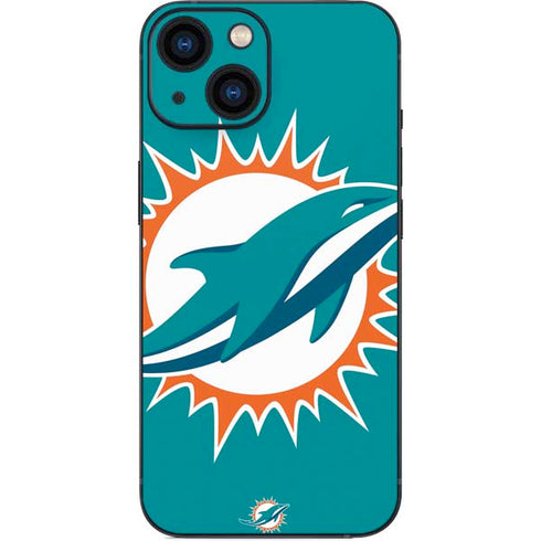 NFL Miami Dolphins Large Logo iPhone 13 Mini Skin