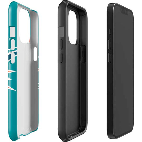 NFL Miami Dolphins Large Logo iPhone 13 Pro Max Impact Case