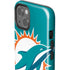 NFL Miami Dolphins Large Logo iPhone 15 Impact Case