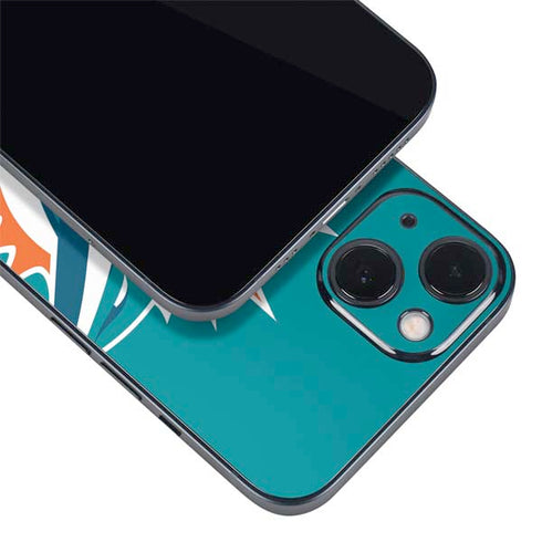 NFL Miami Dolphins Large Logo iPhone 14 Plus Skin