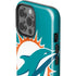 NFL Miami Dolphins Large Logo iPhone 15 Pro Max Impact Case