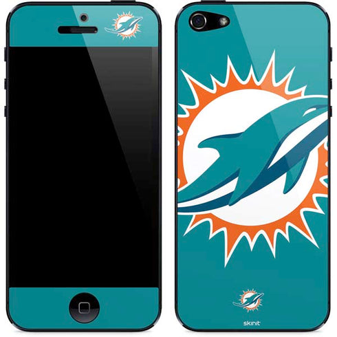 NFL Miami Dolphins Large Logo iPhone 5/5s/5SE Skin
