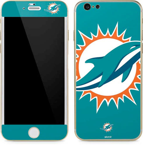 NFL Miami Dolphins Large Logo iPhone 6/6s Skin