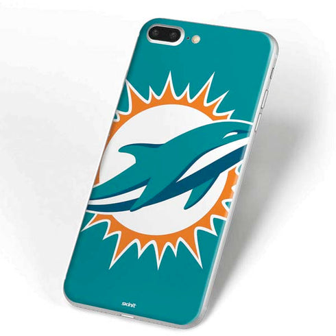 NFL Miami Dolphins Large Logo iPhone 7 Plus Skin