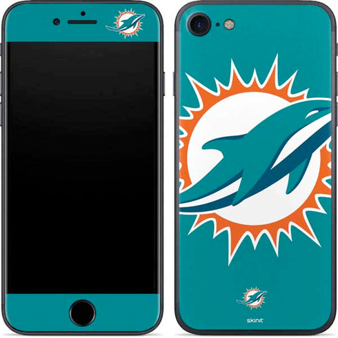 NFL Miami Dolphins Large Logo iPhone SE (2nd & 3rd Gen) Skin