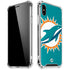NFL Miami Dolphins Large Logo iPhone X/XS Clear Case