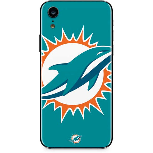 NFL Miami Dolphins Large Logo iPhone XR Skin