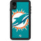 NFL Miami Dolphins Large Logo iPhone XR Waterproof Case