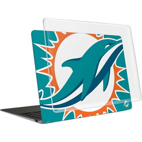 NFL Miami Dolphins Large Logo MacBook Air 13in (2020) Case plus Skin