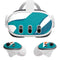 NFL Miami Dolphins Large Logo Meta Quest 3 Skin