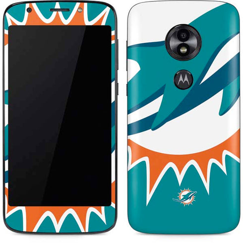 NFL Miami Dolphins Large Logo Moto E5 Play Skin