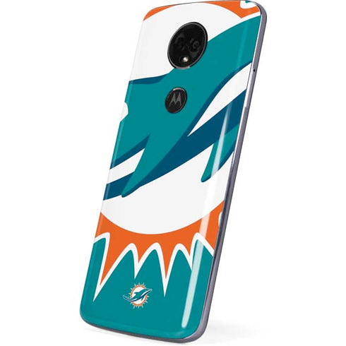 NFL Miami Dolphins Large Logo Moto E5 Plus Skin