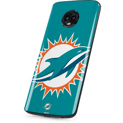 NFL Miami Dolphins Large Logo Moto G6 Skin