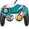 NFL Miami Dolphins Large Logo Nintendo GameCube Controller Skin
