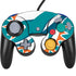 NFL Miami Dolphins Large Logo Nintendo GameCube Controller Skin